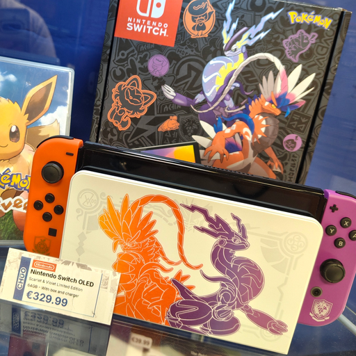 Nintendo - Nintendo Switch - Scarlet & Violet OLED - Limited Edition