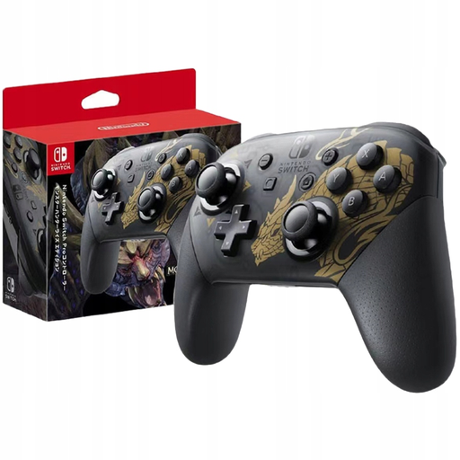 Nintendo - Nintendo Switch PRO Controller - Monster Hunter Rise Edition - Limited Edition