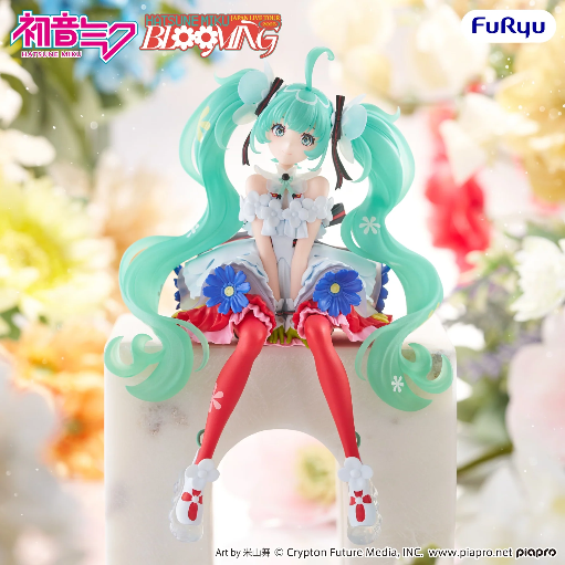 Hatsune Miku - Noodle Stopper - PVC Statue - Japan Live Tour 2025 Blooming Ver. - 14 cm