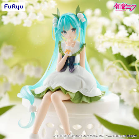 Hatsune Miku - Flower Fairy Lily of the Valley Noodle Stopper - PVC Statue - 14 cm